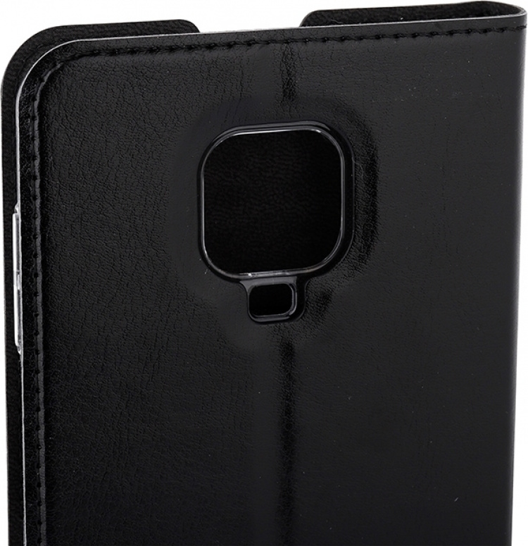 Wave BookCase beschermhoesje, Xiaomi Redmi Note 9 Pro, zwart