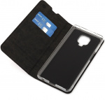 Wave BookCase beschermhoesje, Xiaomi Redmi Note 9 Pro, zwart