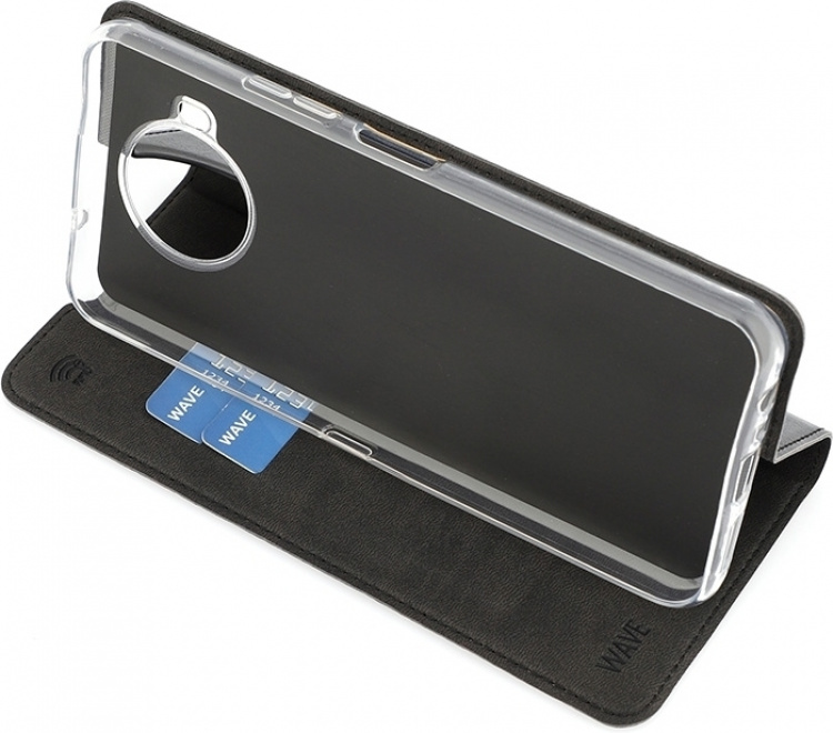 Wave BookCase beschermhoesje, Nokia 8.3 5G, zwart