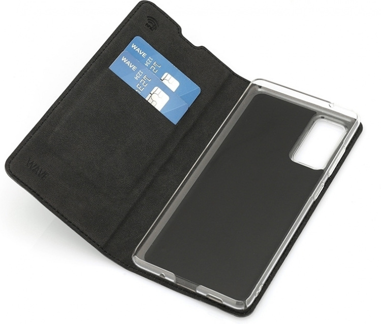 Wave BookCase beschermhoesje, Samsung Galaxy S20 FE 5G / Galaxy S20 FE, zwart