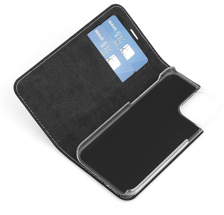 Wave BookCase beschermhoes, iPhone 12 mini, roségoud Wave BookCase beschermhoes, iPhone 12 mini, roségoud