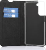 Wave BookCase beschermhoesje, Samsung Galaxy S21, zwart Wave BookCase beschermhoesje, Samsung Galaxy S21, zwart