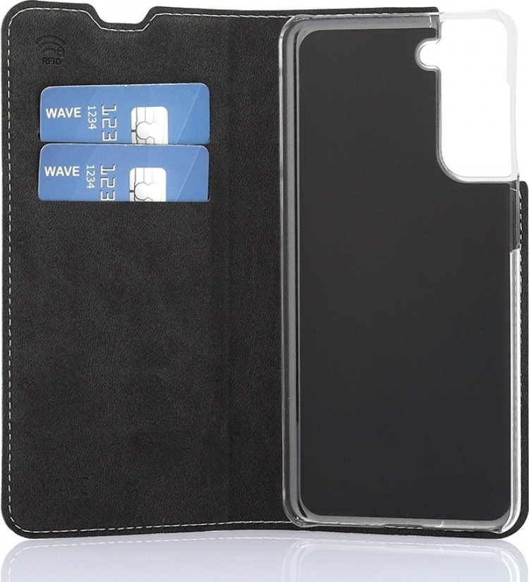 Wave BookCase beschermhoesje, Samsung Galaxy S21, roségoud