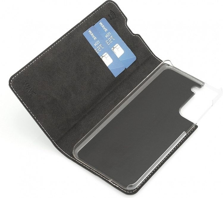 Wave BookCase beschermhoesje, Samsung Galaxy S21, roségoud