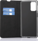 Wave BookCase beschermhoesje, Samsung Galaxy A32 5G, zwart Wave BookCase beschermhoesje, Samsung Galaxy A32 5G, zwart