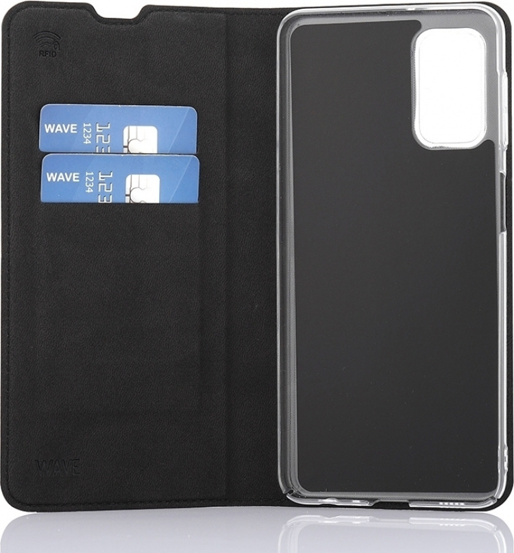 Wave BookCase beschermhoesje, Samsung Galaxy A32 5G, zwart Wave BookCase beschermhoesje, Samsung Galaxy A32 5G, zwart