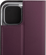 Wave BookCase beschermhoes, iPhone 12 / 12 Pro, Rooksangria Wave BookCase beschermhoes, iPhone 12 / 12 Pro, Rooksangria