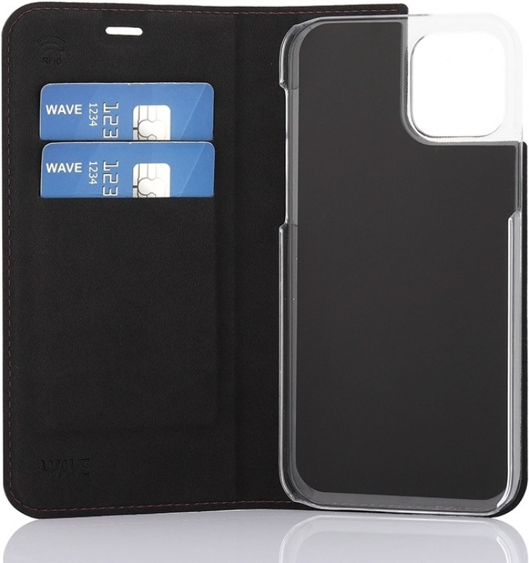 Wave BookCase beschermhoes, iPhone 12 / 12 Pro, Rooksangria Wave BookCase beschermhoes, iPhone 12 / 12 Pro, Rooksangria