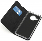 Wave BookCase beschermhoes, Nokia X10 / X20, zwart
