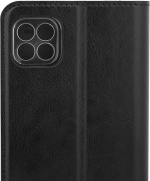 Wave BookCase beschermhoes, Samsung Galaxy A22 5G, zwart