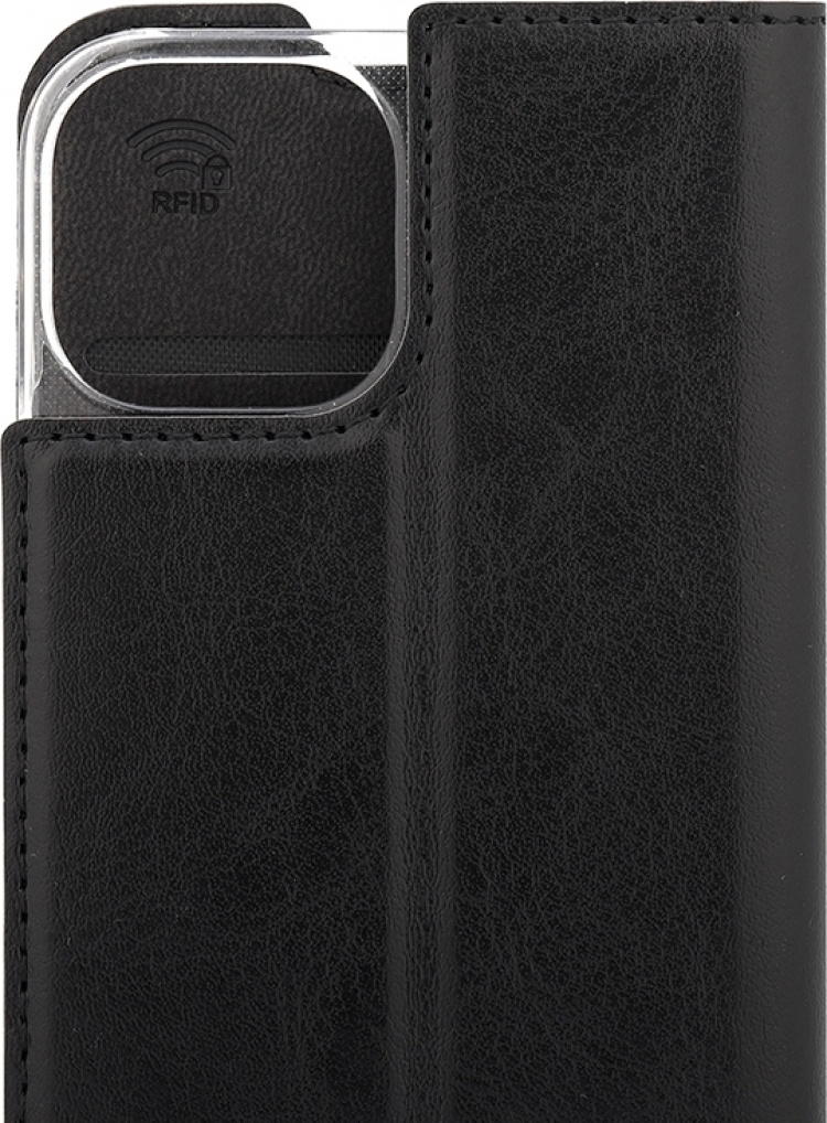 Wave BookCase beschermhoes, iPhone 13 mini, zwart Wave BookCase beschermhoes, iPhone 13 mini, zwart