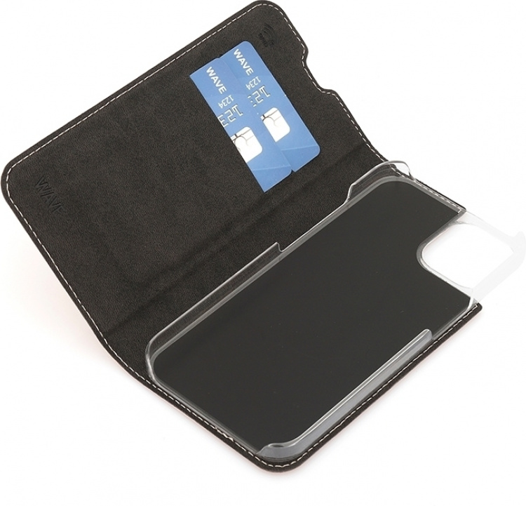 Wave BookCase beschermhoes, iPhone 13, roségoud Wave BookCase beschermhoes, iPhone 13, roségoud