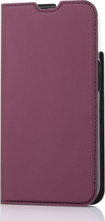 Wave BookCase beschermhoes, iPhone 13, Smoky Sangria
