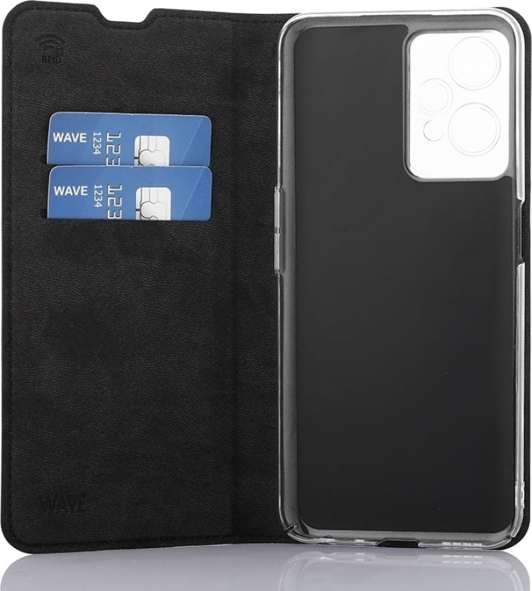 Wave BookCase beschermhoes, OnePlus Nord CE 2 Lite 5G, zwart