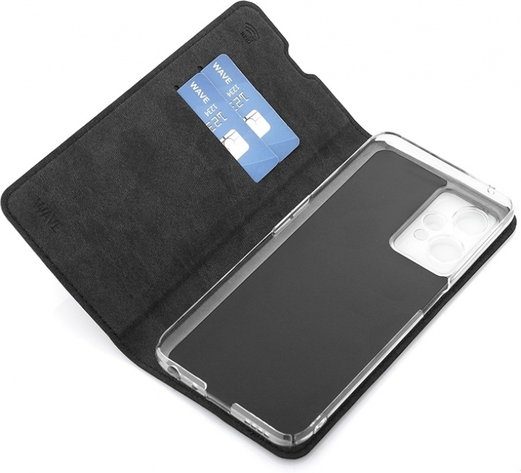 Wave BookCase beschermhoes, OnePlus Nord CE 2 Lite 5G, zwart