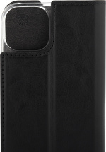 Wave BookCase beschermhoes, iPhone 14, zwart