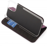 Wave BookCase beschermhoes, iPhone 14, Smoky Sangria Wave BookCase beschermhoes, iPhone 14, Smoky Sangria