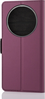 Wave BookCase beschermhoes, Honor Magic5 Lite, Smoky Sangria