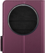 Wave BookCase beschermhoes, Honor Magic5 Lite, Smoky Sangria