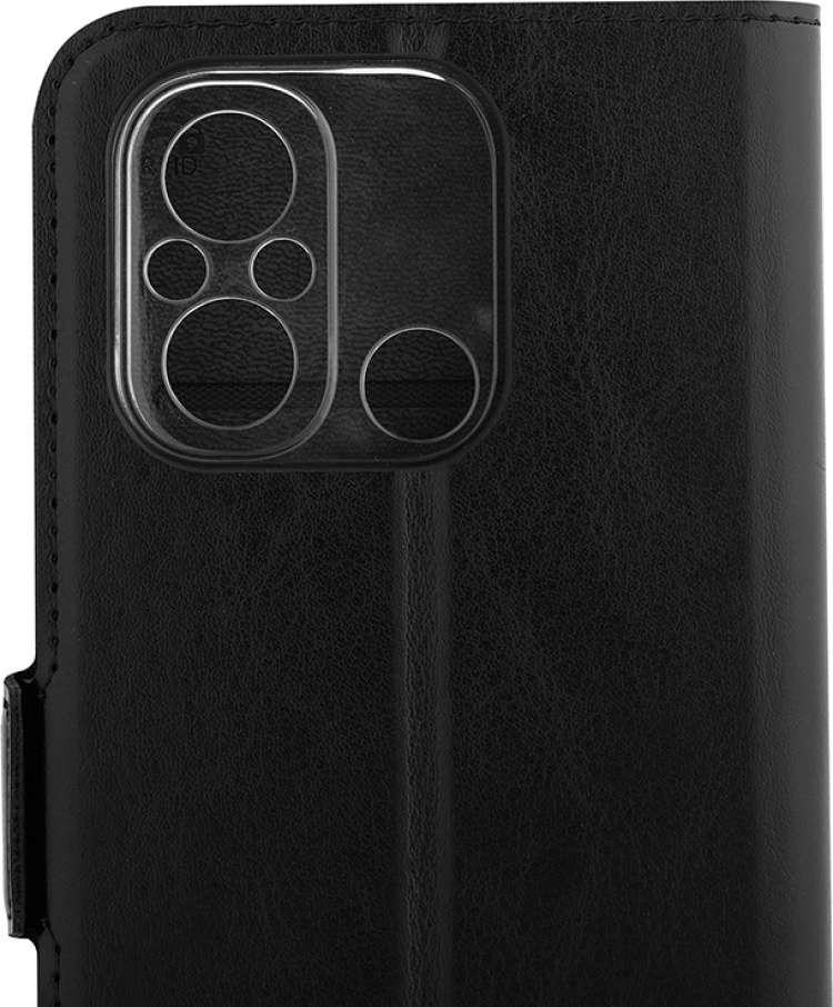 Wave BookCase beschermhoesje, Xiaomi Redmi 12C, zwart Wave BookCase beschermhoesje, Xiaomi Redmi 12C, zwart