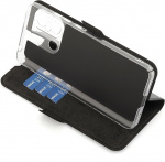 Wave BookCase beschermhoesje, Xiaomi Redmi 12C, zwart Wave BookCase beschermhoesje, Xiaomi Redmi 12C, zwart