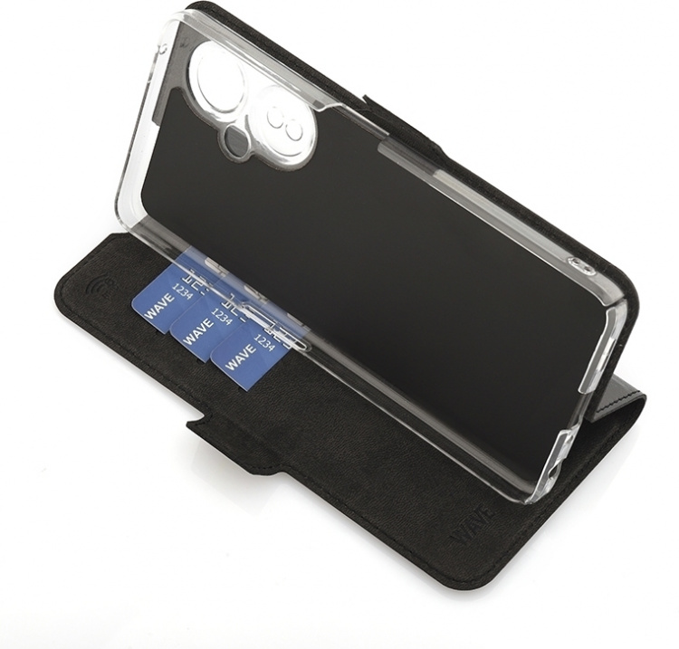 Wave BookCase beschermhoes, OnePlus Nord CE 3 Lite 5G, zwart Wave BookCase beschermhoes, OnePlus Nord CE 3 Lite 5G, zwart