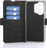 Wave BookCase beschermhoesje, OnePlus Nord 3 5G, zwart Wave BookCase beschermhoesje, OnePlus Nord 3 5G, zwart