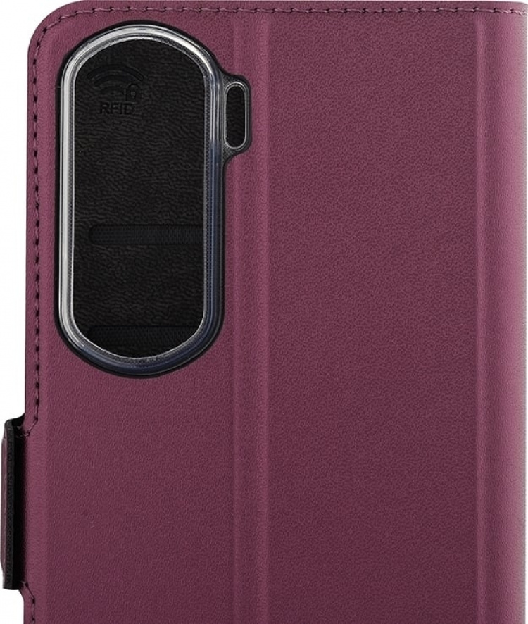 Wave BookCase beschermhoes, Honor 90 Lite, Smoky Sangria