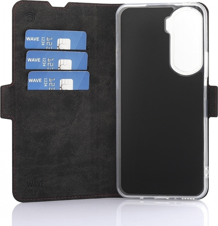 Wave BookCase beschermhoes, Honor 90 Lite, Smoky Sangria