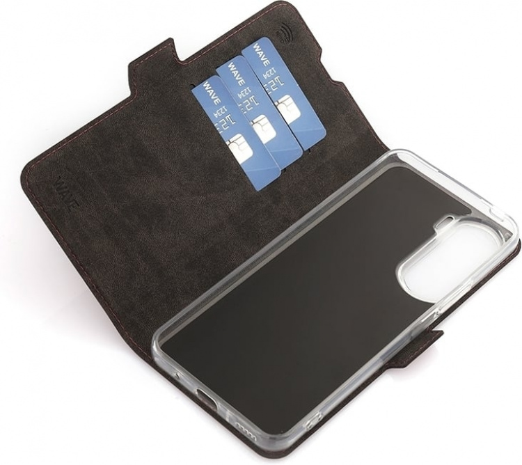 Wave BookCase beschermhoes, Honor 90 Lite, Smoky Sangria