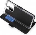 Wave BookCase beschermhoes, Honor X6a, zwart Wave BookCase beschermhoes, Honor X6a, zwart