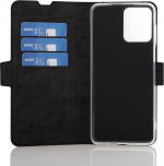 Wave BookCase beschermhoesje, Motorola Moto G14, zwart