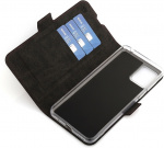 Wave BookCase beschermhoesje, Motorola Moto E13, Smoky Sangria