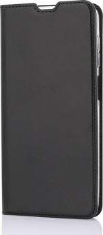 Wave BookCase beschermhoesje, Samsung Galaxy A12, zwart