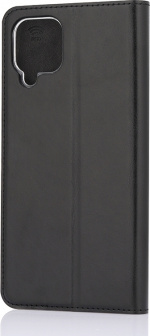 Wave BookCase beschermhoesje, Samsung Galaxy A12, zwart