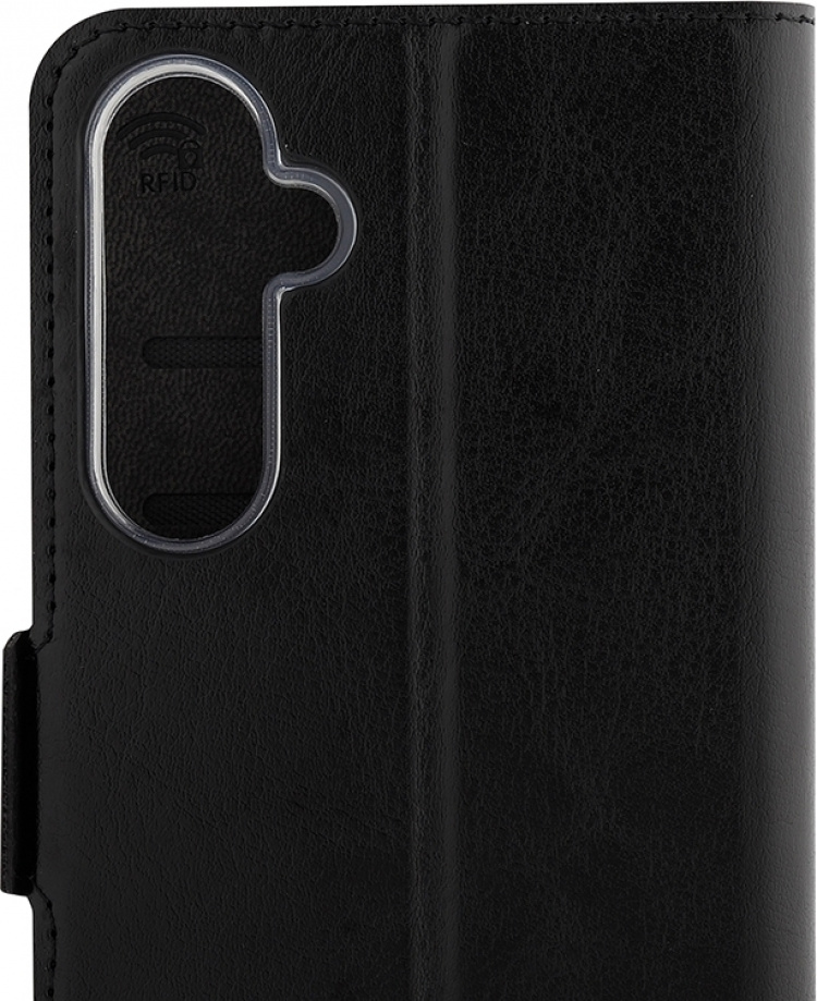 Wave BookCase beschermhoes, Samsung Galaxy S23 FE 5G, zwart