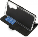 Wave BookCase beschermhoes, Samsung Galaxy S23 FE 5G, zwart