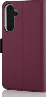 Wave BookCase, Samsung Galaxy A25 5G, Sangria rokerig Wave BookCase, Samsung Galaxy A25 5G, Sangria rokerig