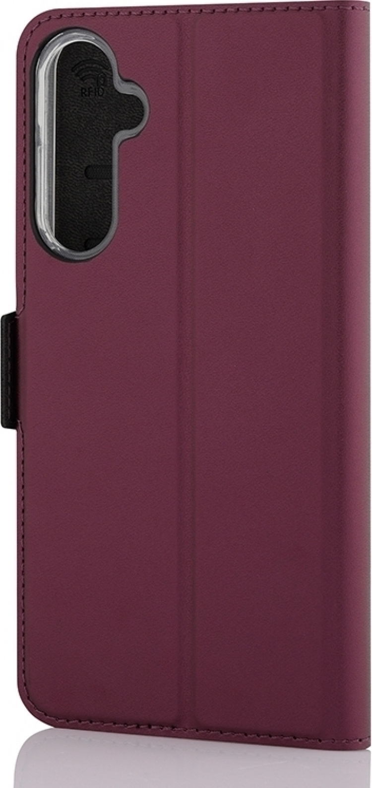 Wave BookCase, Samsung Galaxy A25 5G, Sangria rokerig Wave BookCase, Samsung Galaxy A25 5G, Sangria rokerig