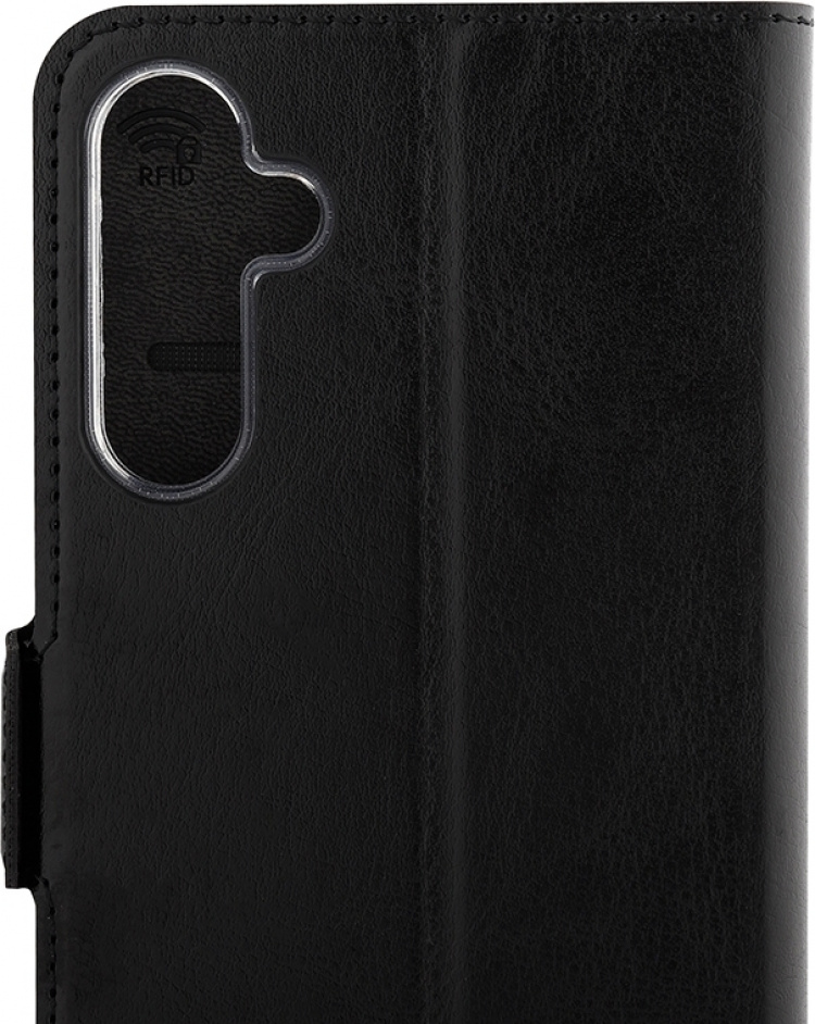 Wave BookCase beschermhoesje, Samsung Galaxy A15, zwart