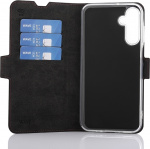 Wave BookCase beschermhoes, Samsung Galaxy A15, Rooksangria Wave BookCase beschermhoes, Samsung Galaxy A15, Rooksangria