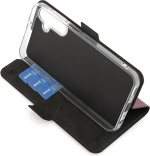 Wave BookCase beschermhoes, Samsung Galaxy A15, Rooksangria Wave BookCase beschermhoes, Samsung Galaxy A15, Rooksangria