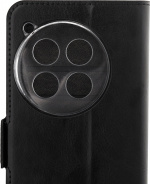 Wave BookCase beschermhoes, OnePlus 12 , zwart