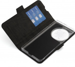 Wave BookCase beschermhoes, OnePlus 12 , zwart