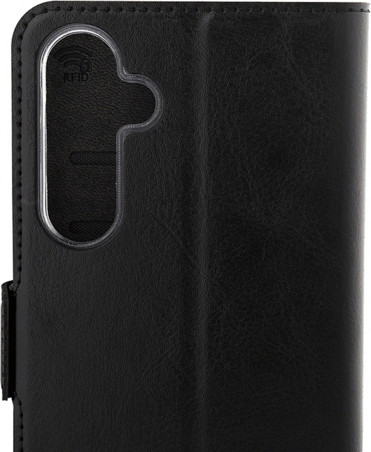 Wave BookCase beschermhoes, Samsung Galaxy A35 5G, zwart