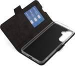 Wave BookCase beschermhoes, Samsung Galaxy A35 5G, zwart