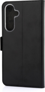 Wave BookCase beschermhoes, Samsung Galaxy A55 5G, zwart