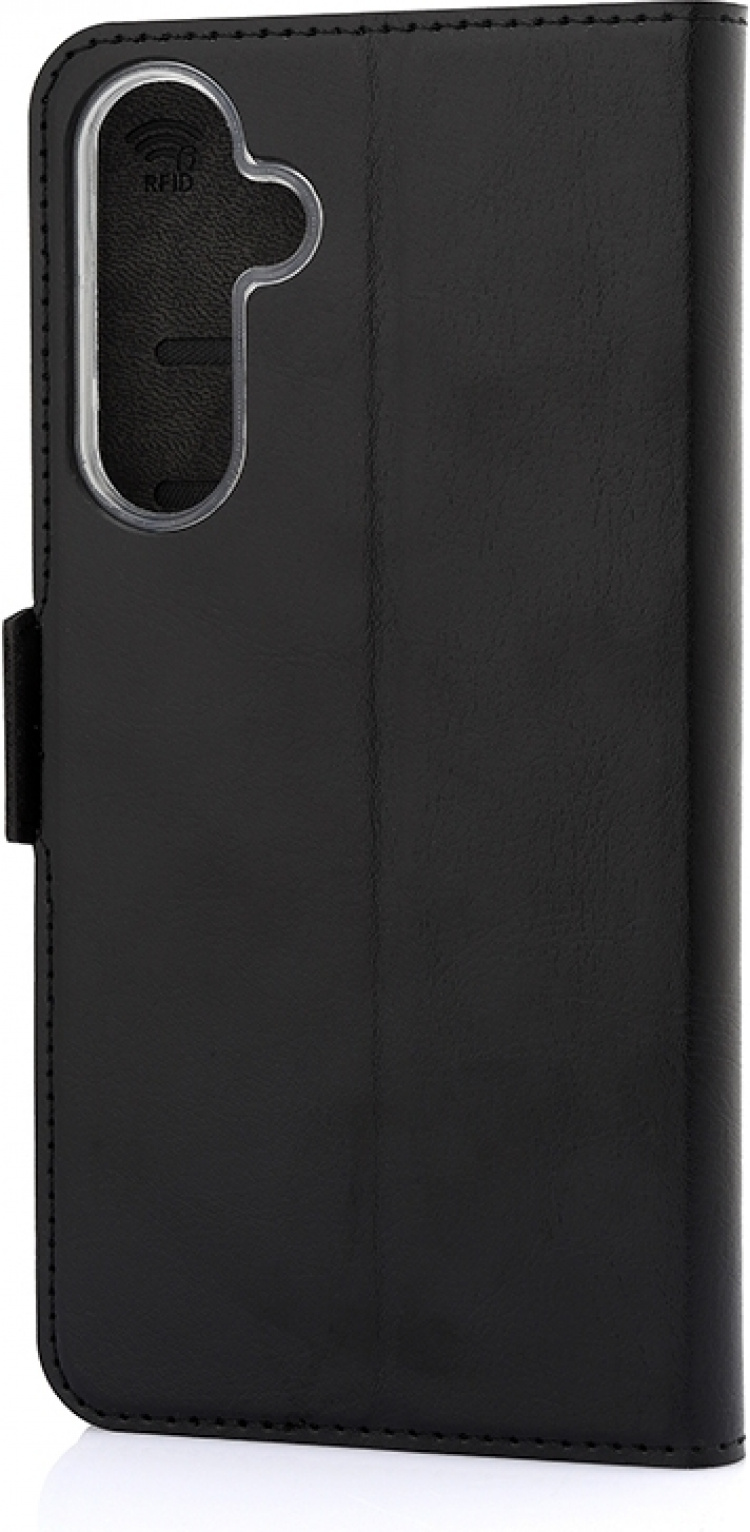 Wave BookCase beschermhoes, Samsung Galaxy A55 5G, zwart