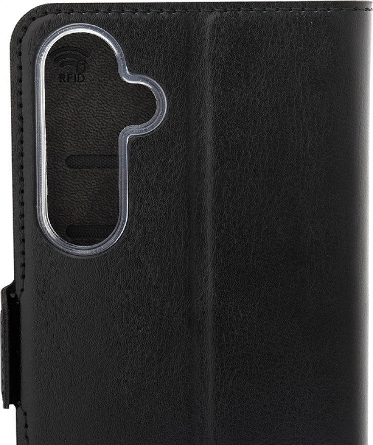 Wave BookCase beschermhoes, Samsung Galaxy A55 5G, zwart