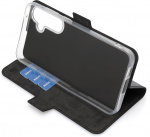 Wave BookCase beschermhoes, Samsung Galaxy A55 5G, zwart